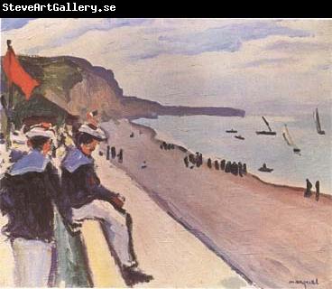 Marquet, Albert The Beach at Fecamp (mk09)